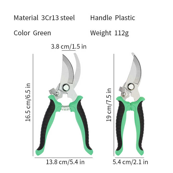 OEM Customizable Stainless Steel Garden Pruning Shears DIY Grade Fruit Graft Branch Scissors for Planting Hand Tools